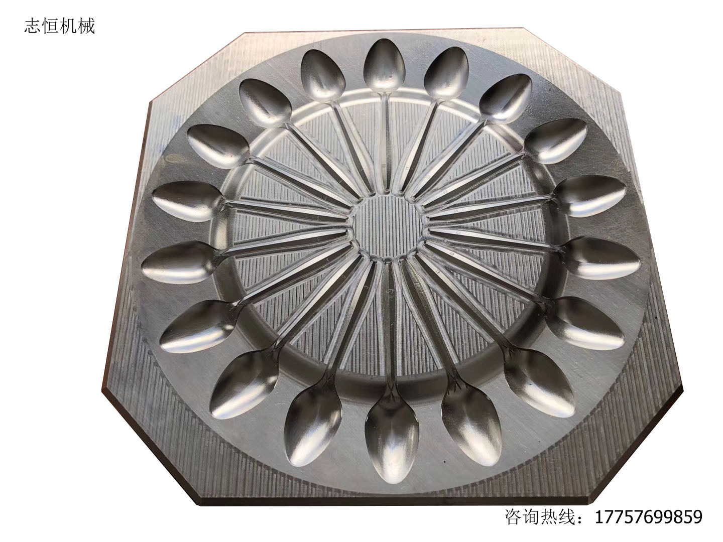 一次性勺子调羹汤匙刀叉餐具模具 cutlery series mould mold