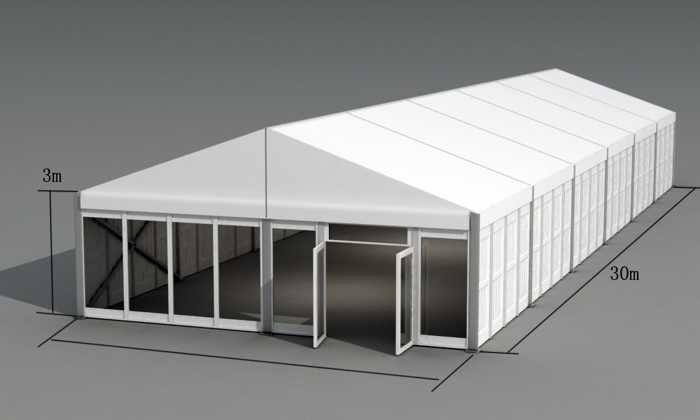 玻璃篷房酒店篷房展览篷房婚庆篷房水上铝合金人字顶篷