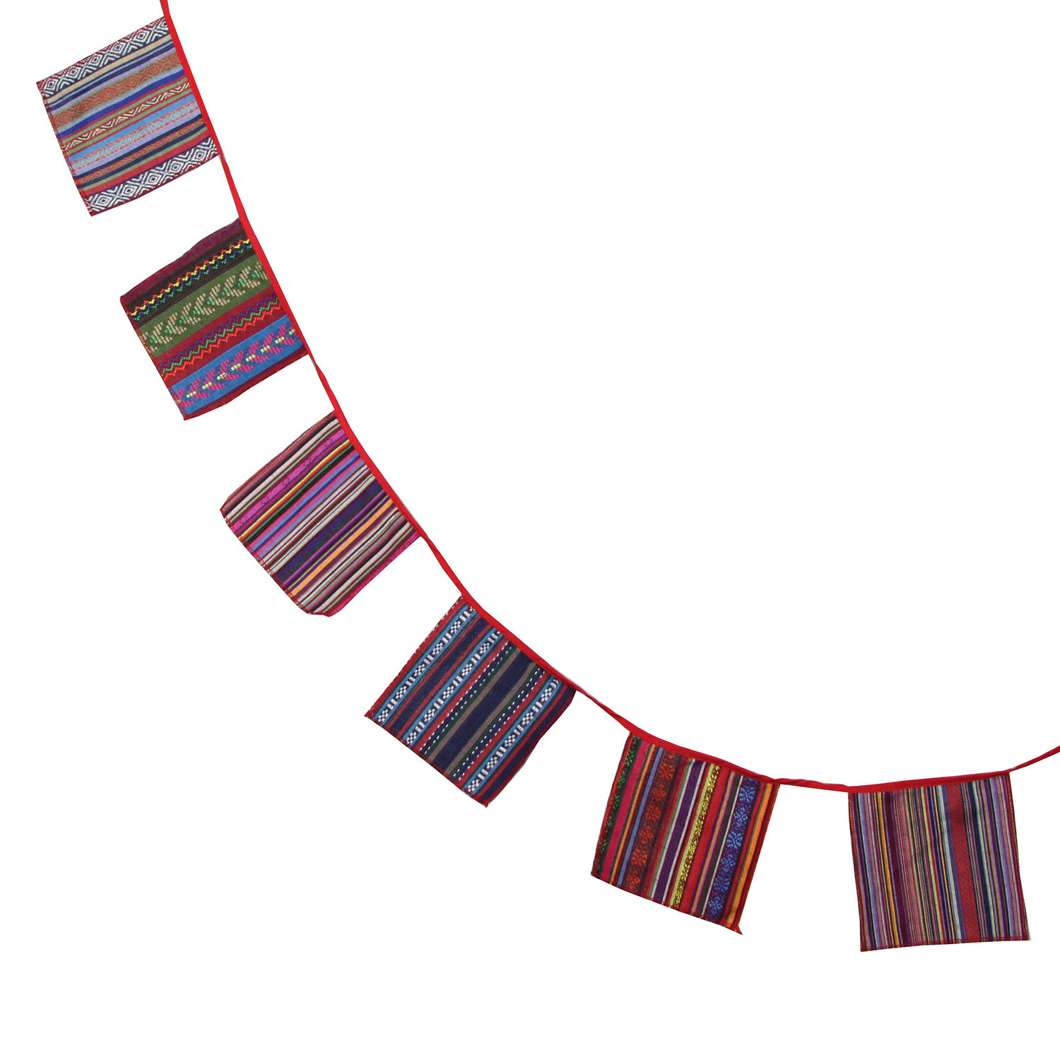 正方形帐篷旗户外装饰挂旗吉普赛民族风串旗挂条