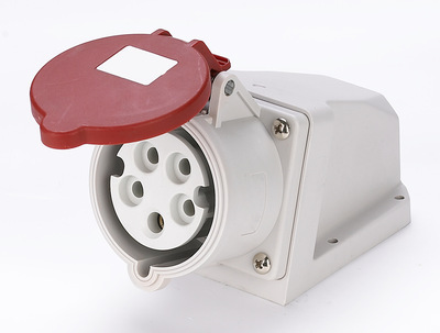 工业插头 工业插座 防水插头插座 ip44 32a5p 明装插座 380v