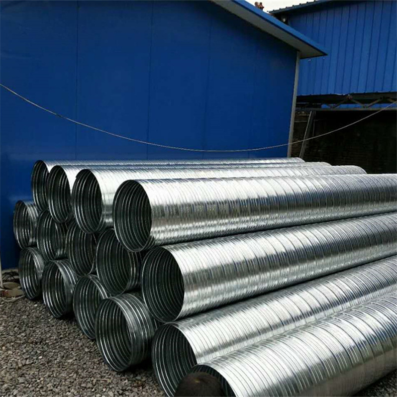 厂家加工风管螺旋风管螺旋风筒风管螺旋风管镀锌