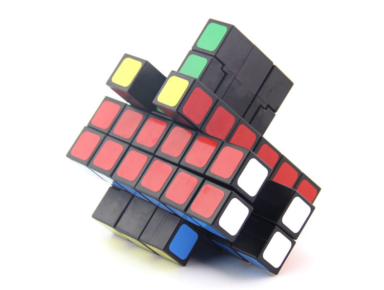 智力乐园336立方体魔方黑色 国丙立体三三六魔方 益智魔方玩具