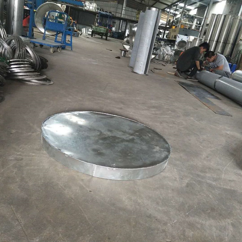 风管封头 圆管赌头 风道管封 蒙版 镀锌蒙头 304不锈钢加工厂生产