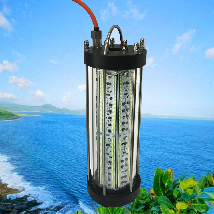 厂家直销集鱼灯led水下诱鱼灯2000w绿光捕鱼灯引鱼灯鱿鱼灯筏钓灯