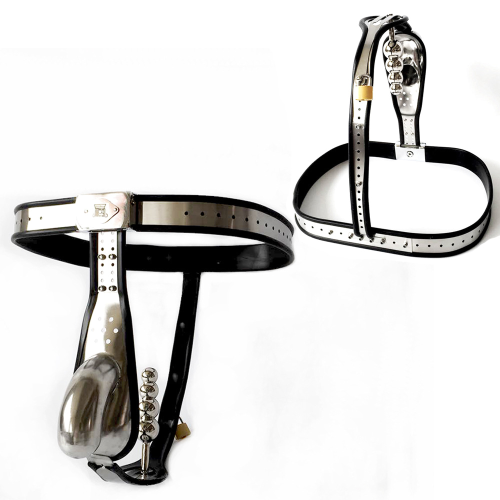 黑帝成人用品一件代发另类玩具不锈钢贞操带男用三代贞操锁