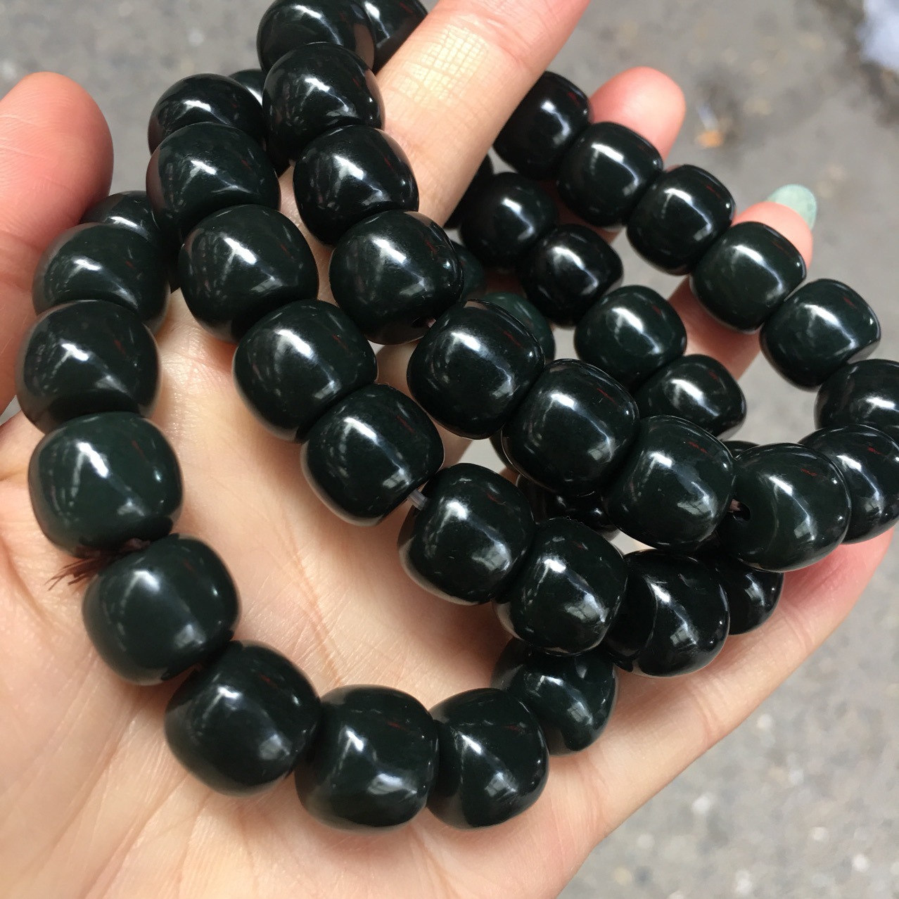 塔青青玉细料手串男款小礼物