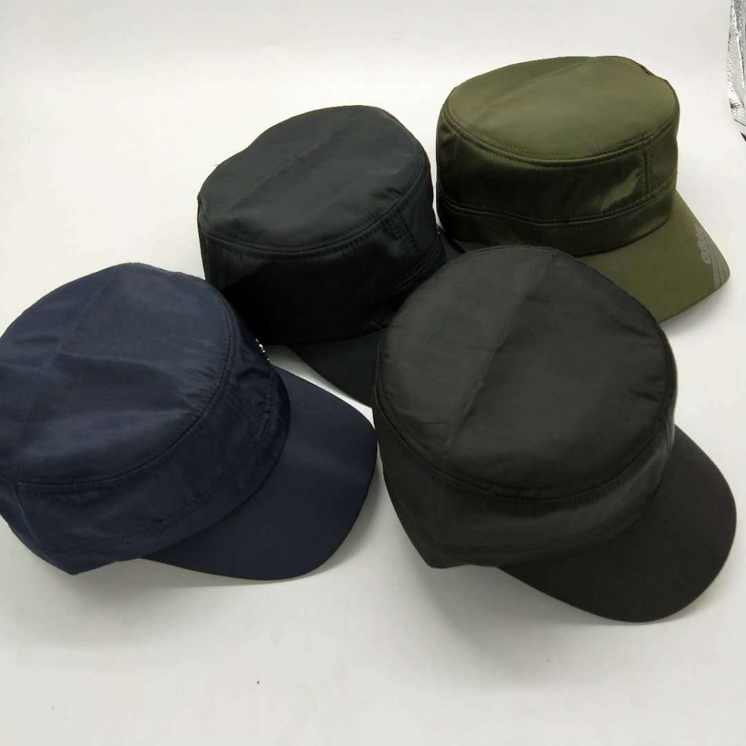 New Hat Fashion Casual Peaked Cap Foreign Trade Simple Sun Hat for Middle-Aged and Elderly Men Flat-Top Cap Factory Direct Deliver