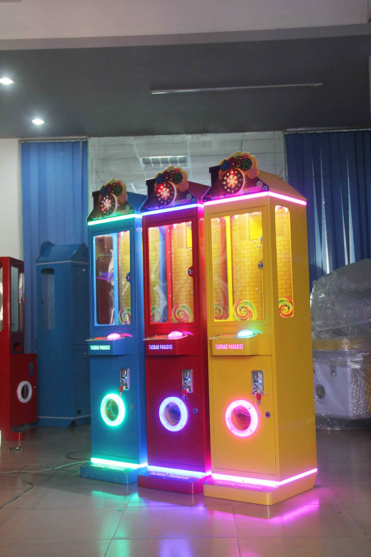 定做棒棒糖游戏机糖果屋礼品机 儿童投币棒棒糖机自助贩卖游艺机