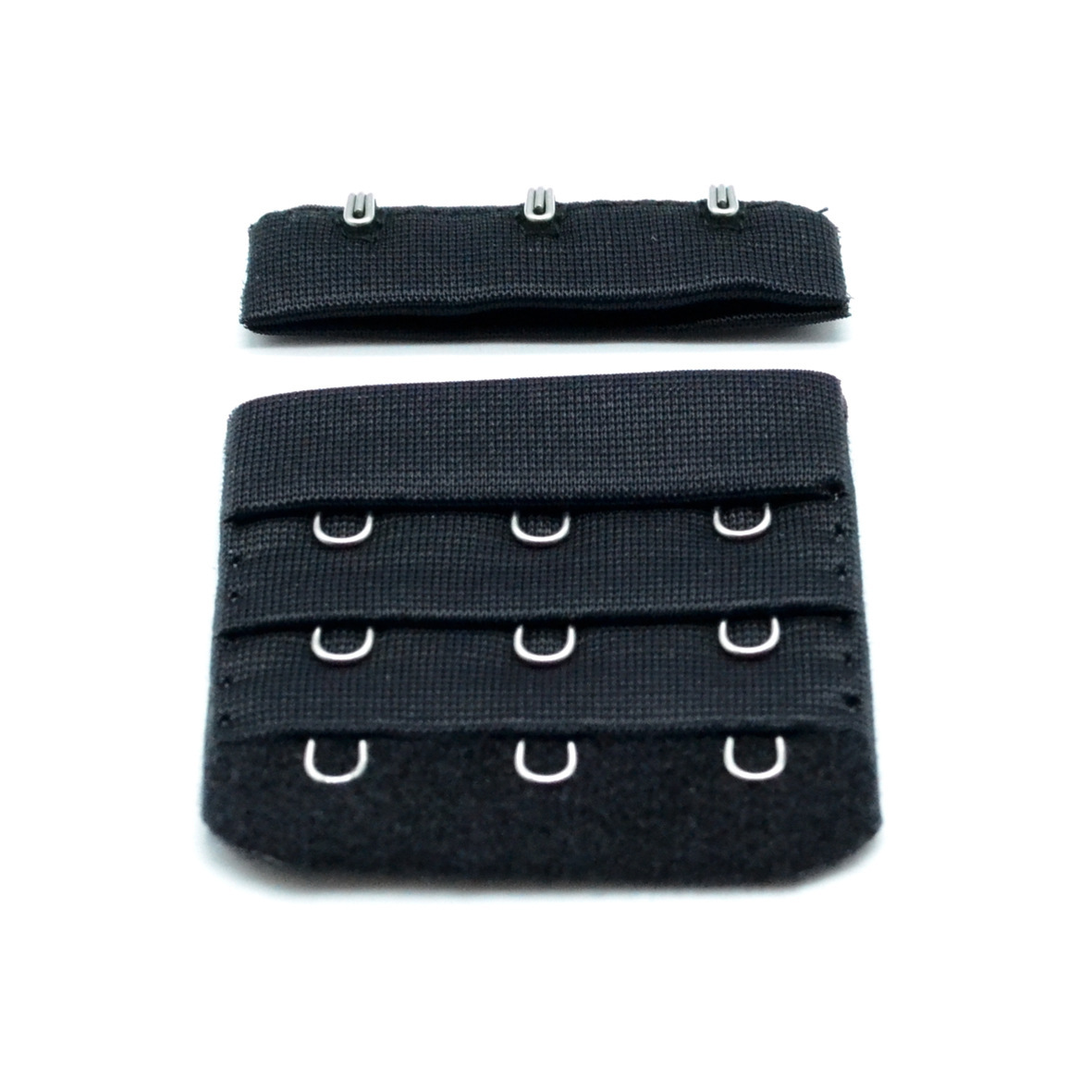 佛山厂家供应内衣背扣尼龙文胸后背扣不锈钢勾圈三排三扣内衣配件