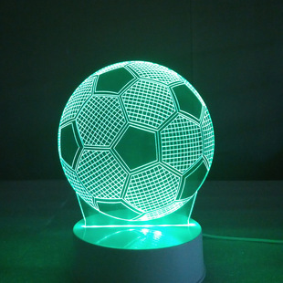 足球小夜灯