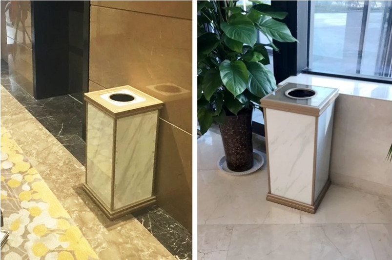 金柯典雅大厅大堂垃圾桶(天猫 金柯家居旗舰),常用于高端写字楼,售楼
