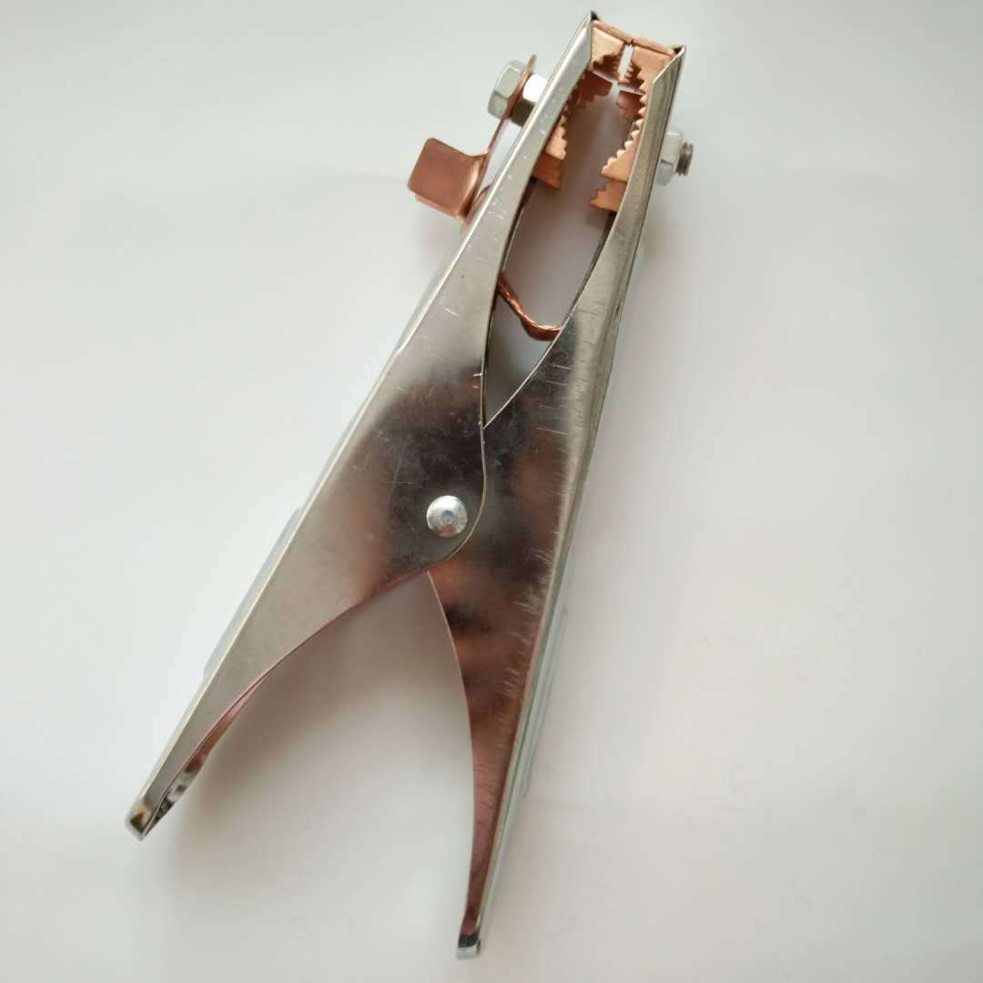 500a镀铬荷兰式接地夹接地钳电焊机地线夹电焊钳氩弧焊夹