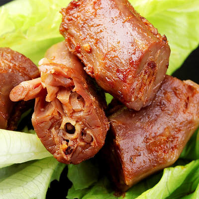 武汉黑鸭香辣鸭脖子5kg鸭颈卤味真空小包装休闲零食皮皮鸭品牌