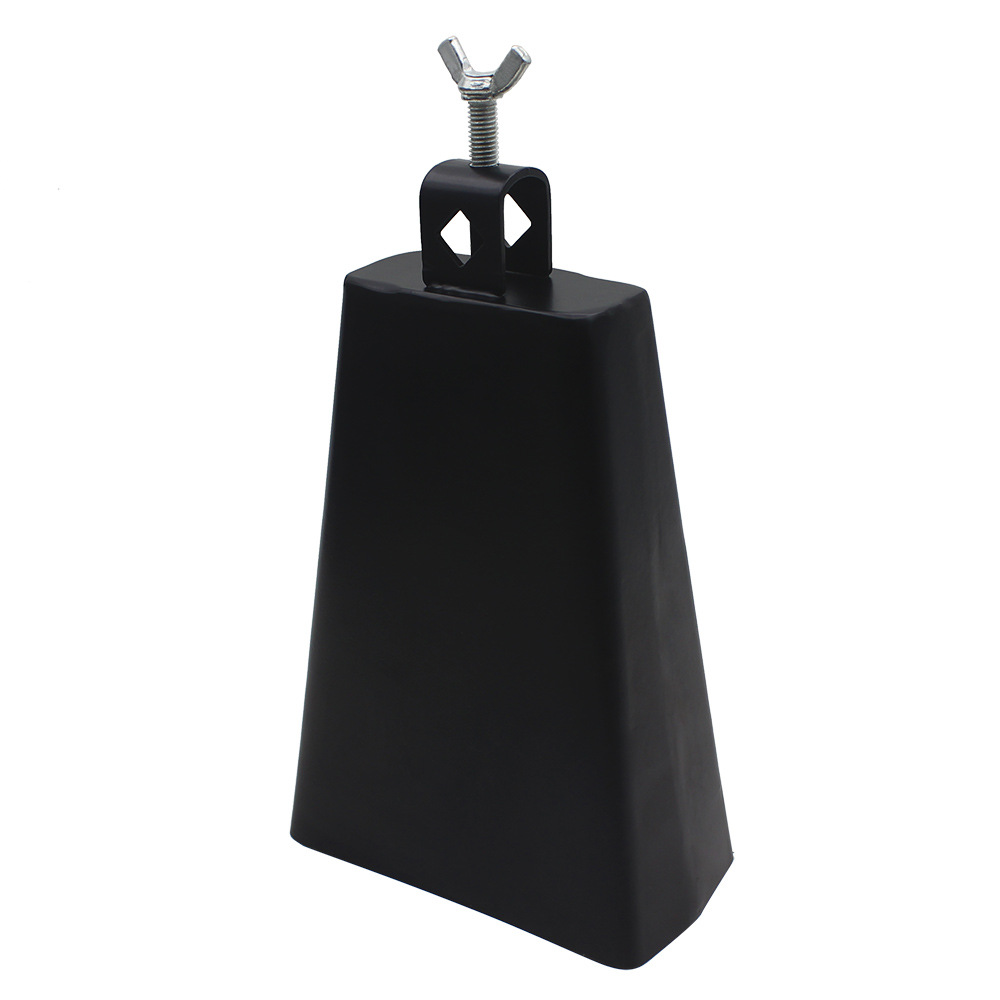 牛铃 奥尔夫打击乐器7寸黑色金属牛铃 架子鼓配件乐器直发 批发