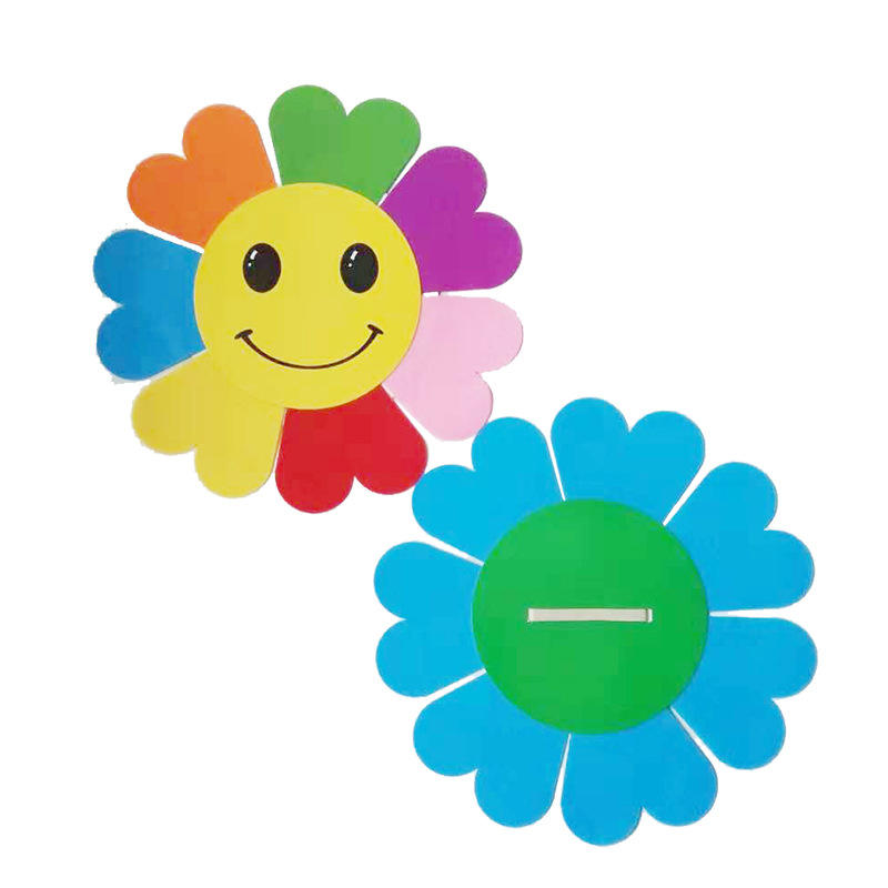 运动会开幕式表演道具 七色花 六一向日葵手笑脸 七色花