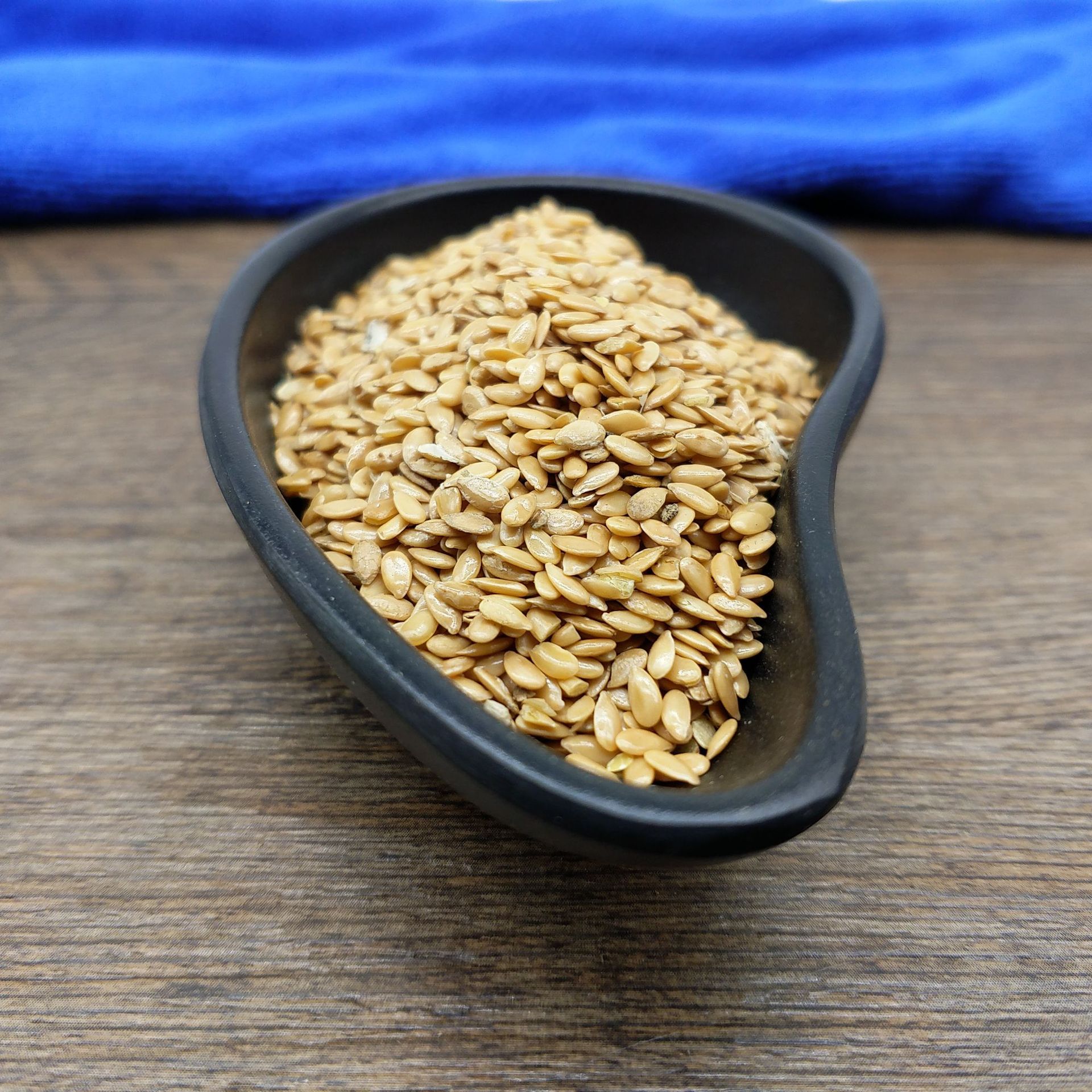 五谷原料 黄金亚麻籽 胡麻仁 500g包邮内蒙特产榨油专用亚麻籽