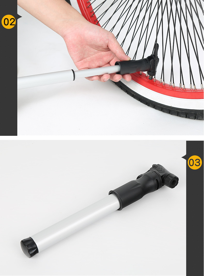 跨境迷你打气筒自行车打气筒篮球充气筒骑行打气筒可定制