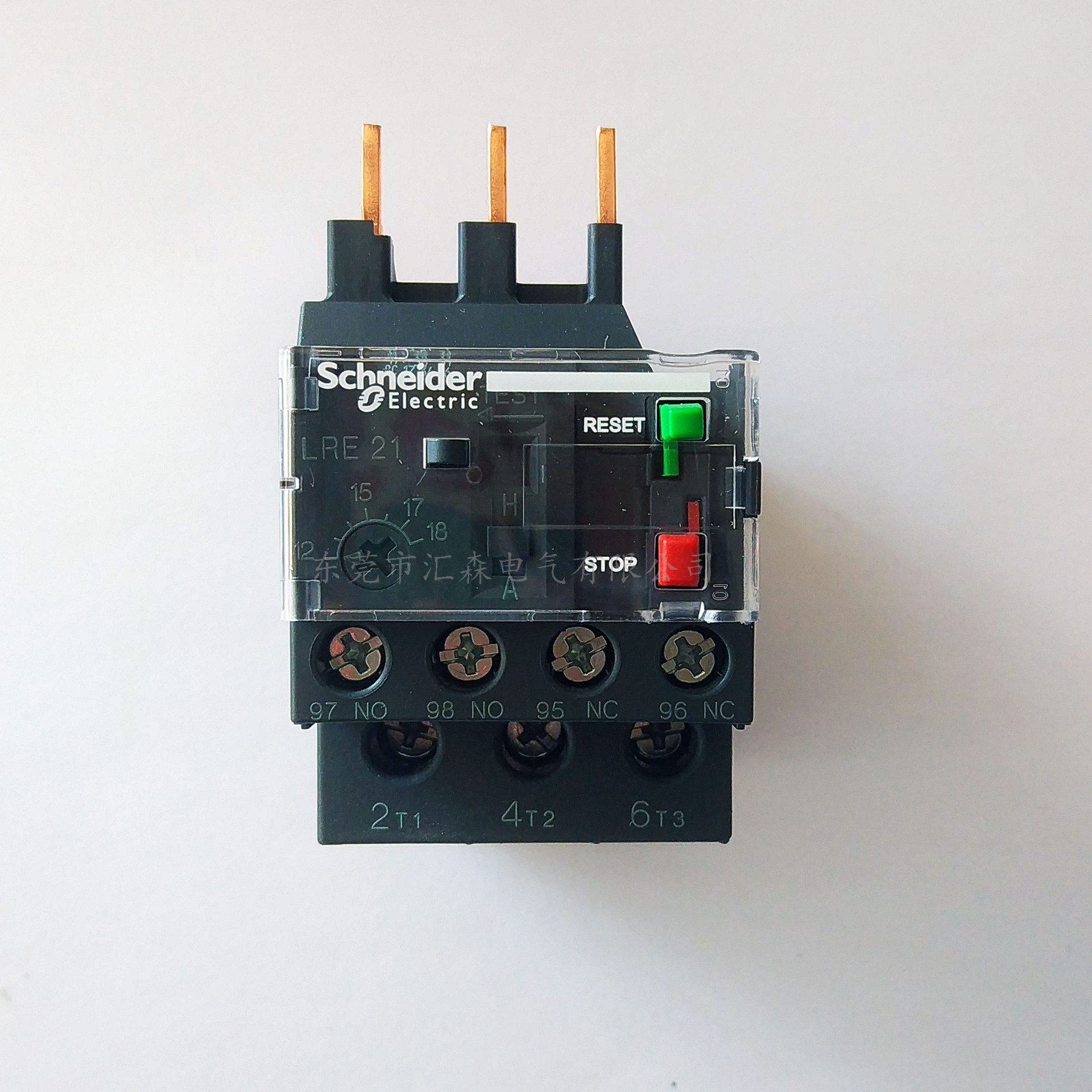schneider施耐德 热继电器lre10n 整定电流4~6a