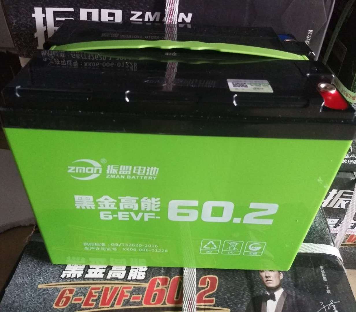 2a电动三轮四轮用振盟黑金高能蓄电池