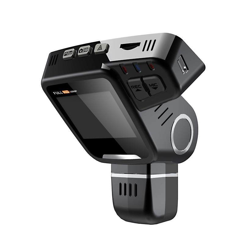 亚马逊新品cameradvr隐藏式行车记录仪360旋转镜头高清1080p