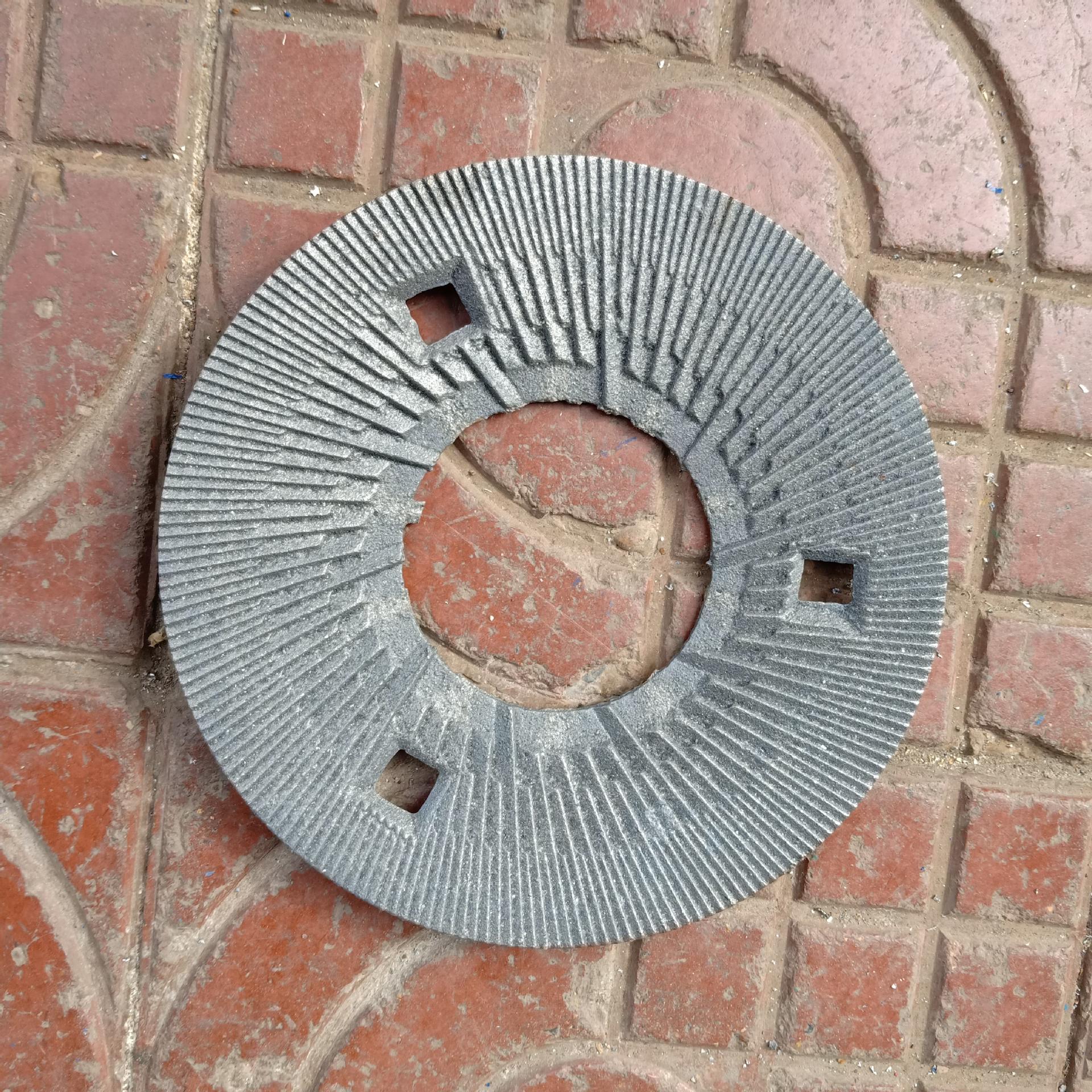 200型干湿两用磨浆机磨片磨粉机钢磨盘配件豆浆机零件