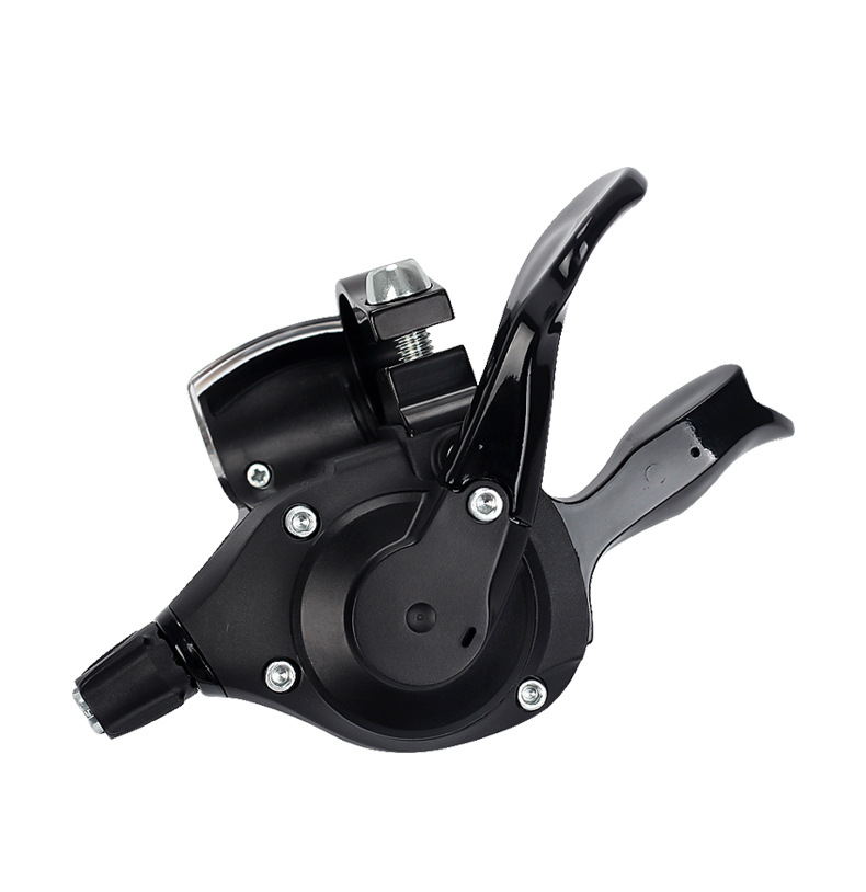 bikein 山地自行车12速指拨换挡器 sl-m500亮黑色分体式调速配件