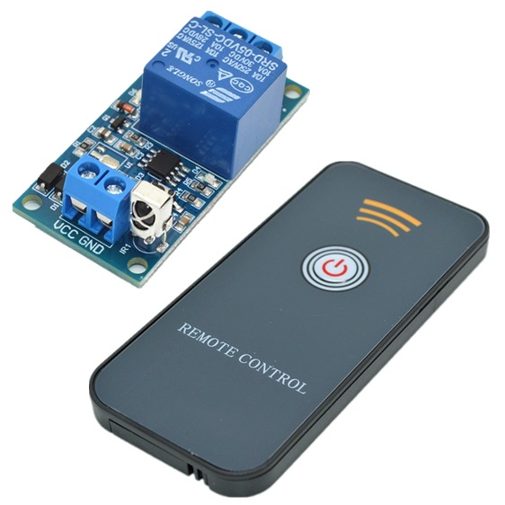 5v红外学习型模块5v红外遥控开关1键遥控器多功能红外控制器