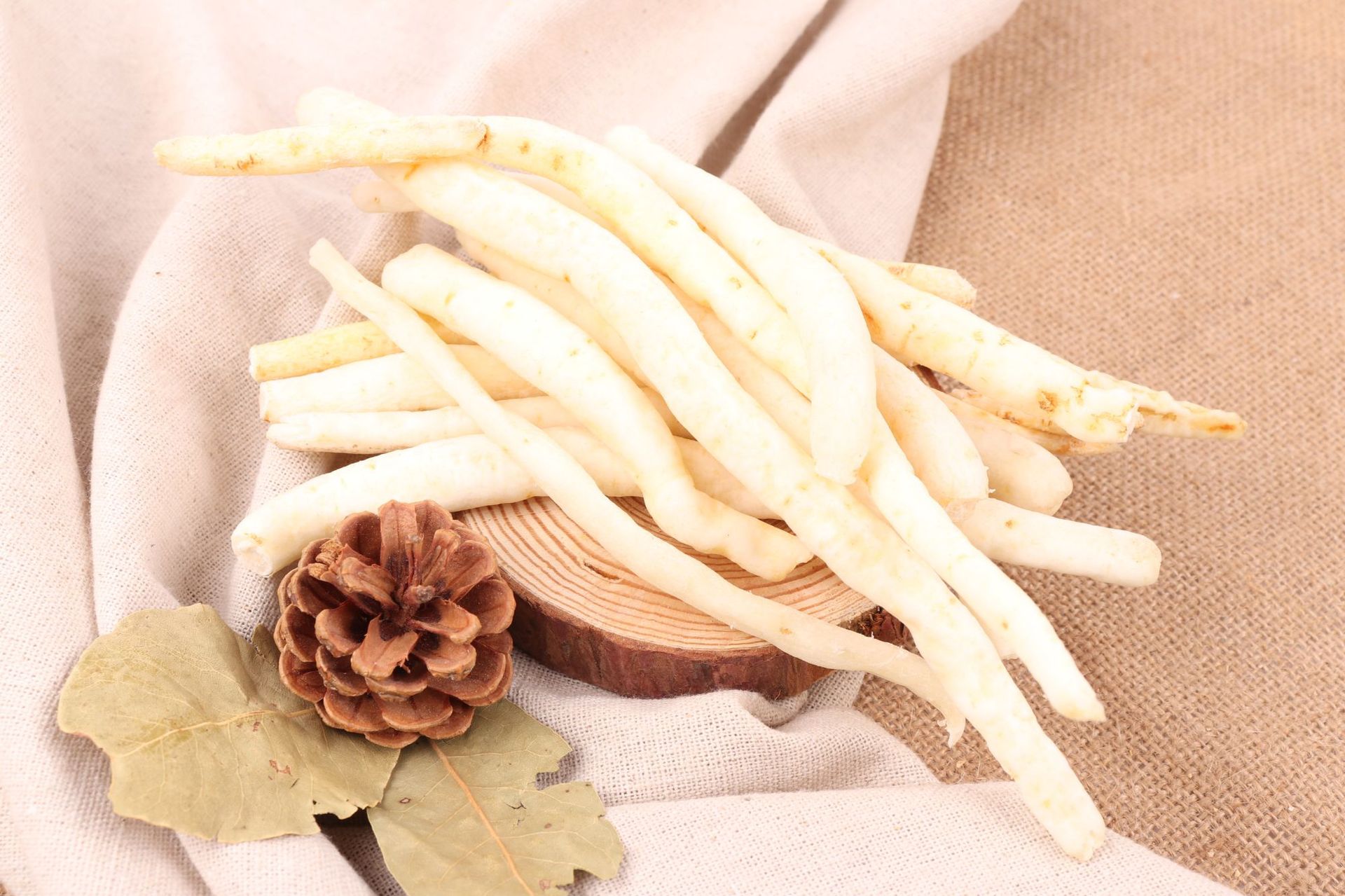 沙参批发中药材 优质无硫沙参 散装500g煲汤炖料火锅底料滋补沙参