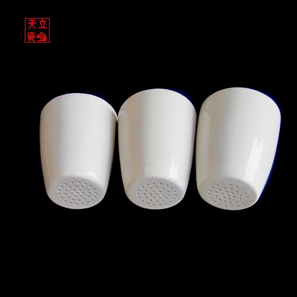 厂家热销推荐圆柱型古氏坩埚刚玉坩埚细孔坩埚