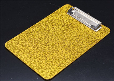 促销金色亚克力餐厅点菜夹酒店点菜板餐单夹写纸板记事夹大中小号