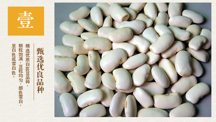 新货白芸豆 云南大颗粒白芸豆种子新货雪豆肾豆酒店餐馆食堂炖汤