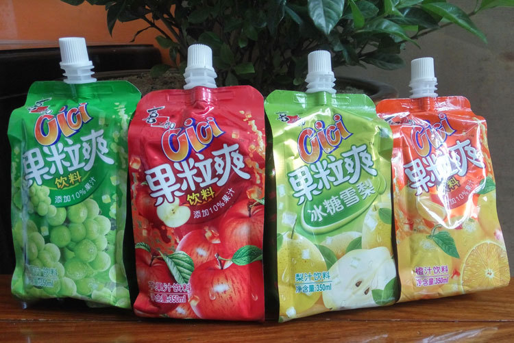 喜之郎cici果粒爽350g*24包/箱 5种口味可混批