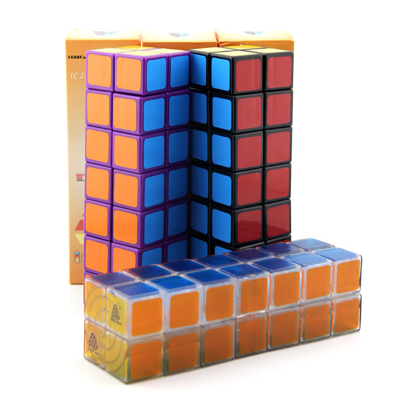智力乐园227立方体魔方 2x2x7 cuboid cube 二阶异形收藏智力玩具