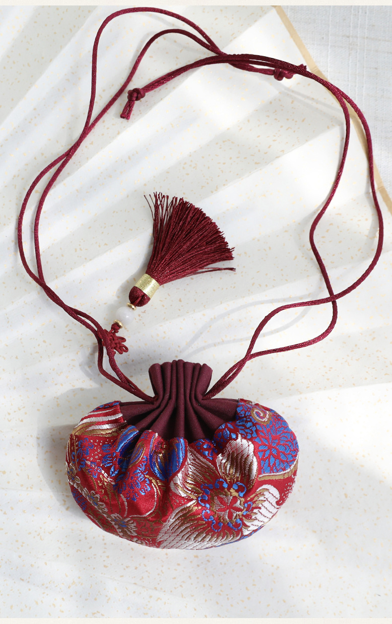 工厂批发端午拼接香包荷包香囊袋古风流苏车挂胎发袋艾草衣柜香袋