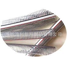 PVC透明钢丝管弹簧管钢丝缠绕软管pvc增强软管1寸2寸3寸4寸