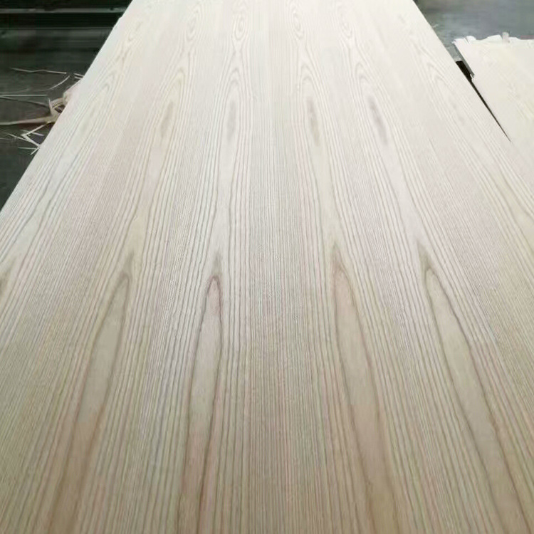 批发天然红橡山纹饰面板环保实木拉丝板家具饰面板木材供应
