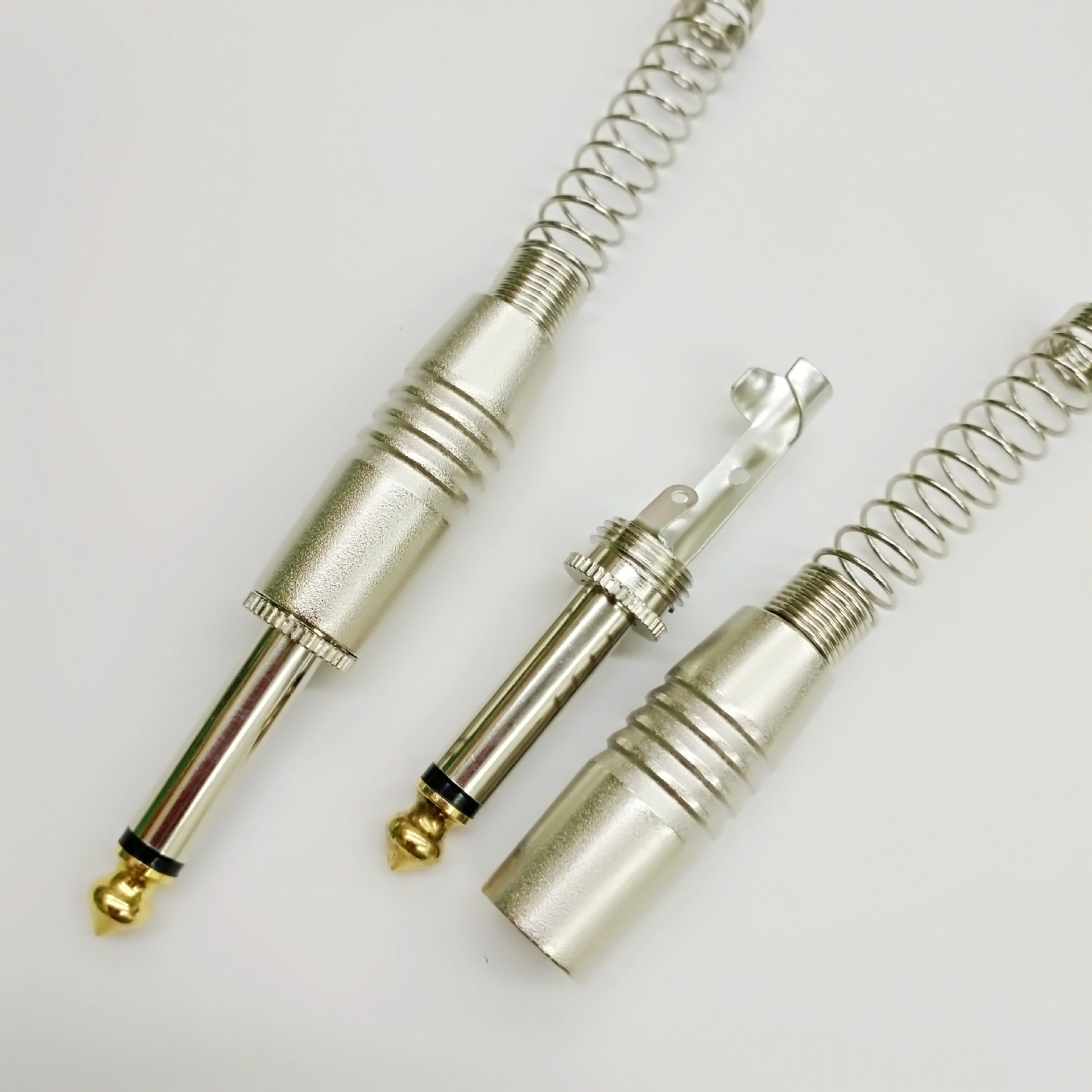 35单声新牙插大二芯话筒音频ts音响功放调音台功能插头