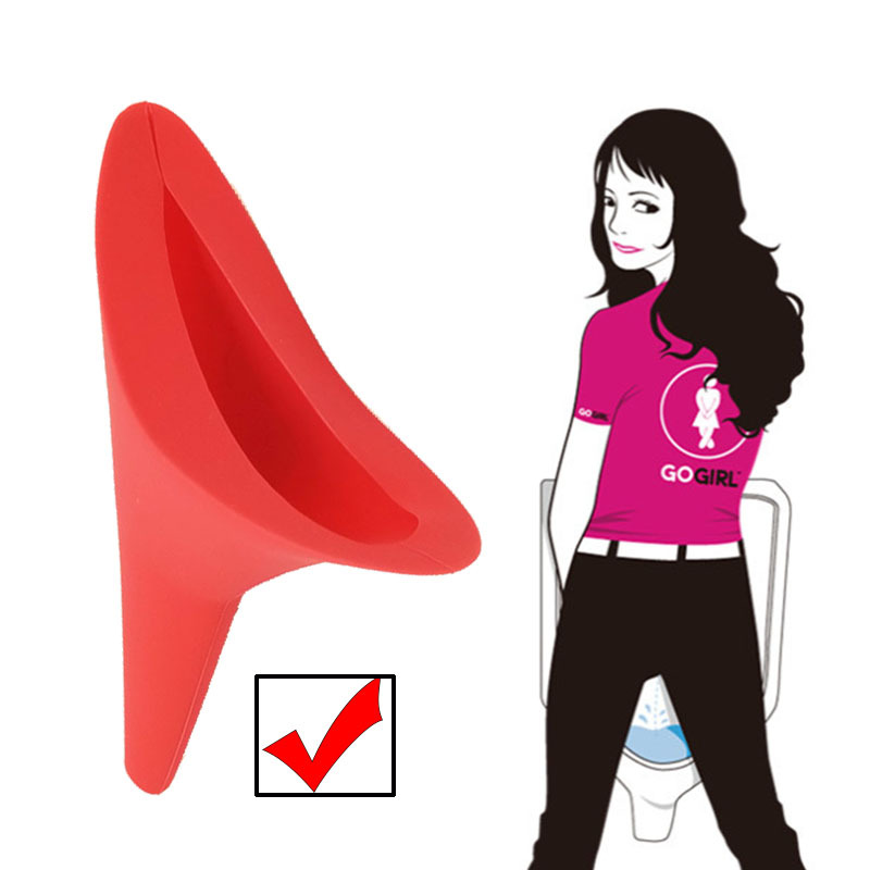 女士车载便携式站立应急小便器女性移动户外旅游堵车硅胶接尿器