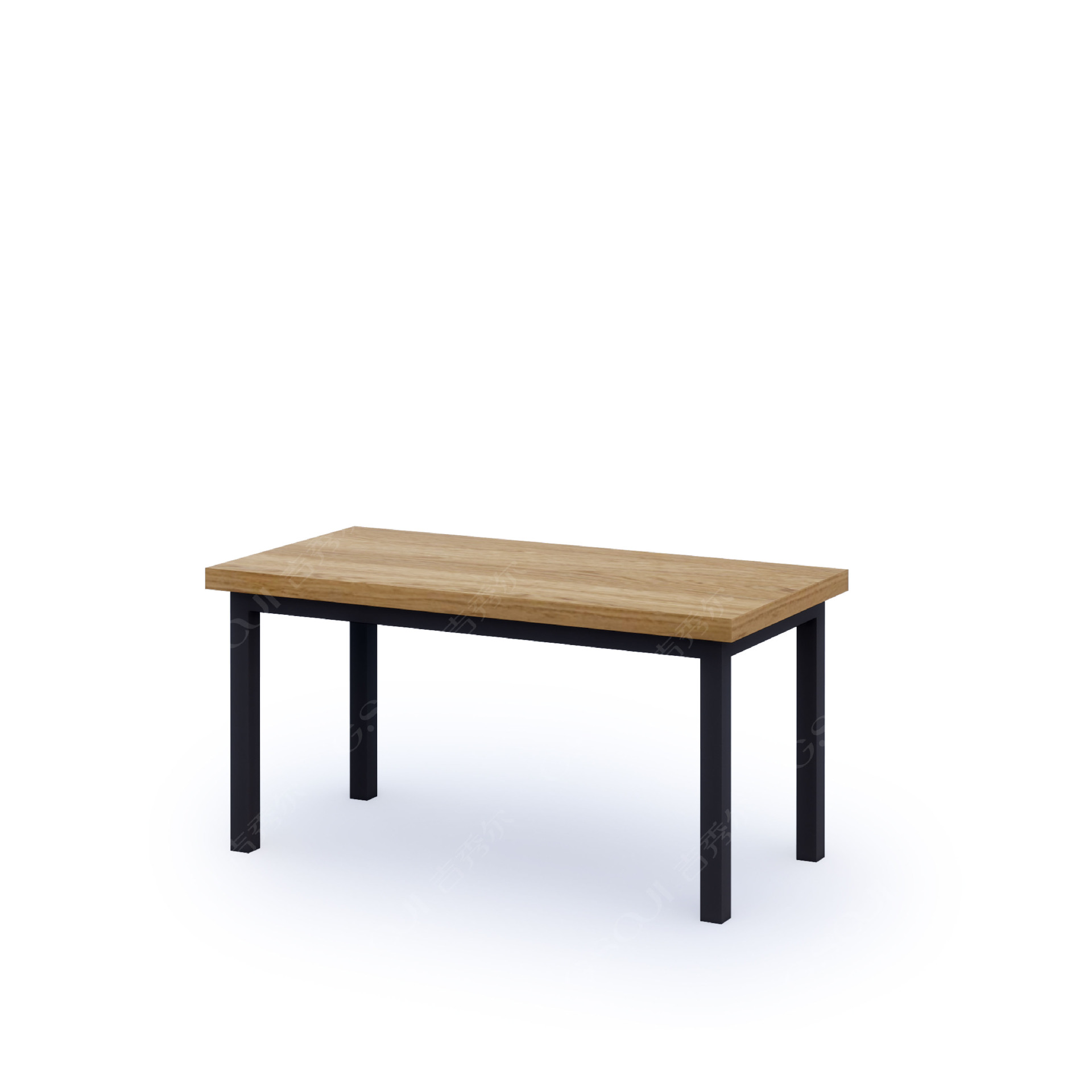 三层钢木堆-小桌子