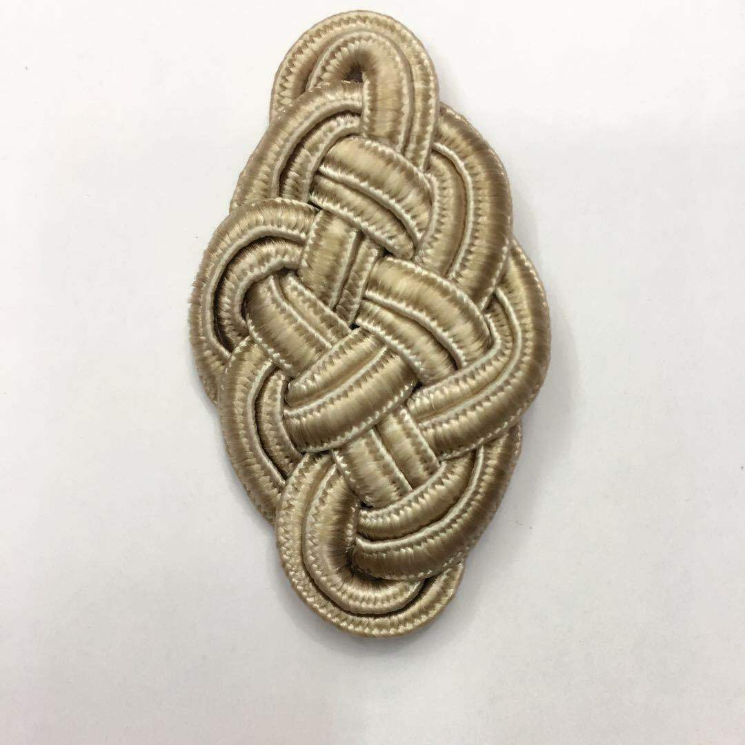 琵琶纽扣 旗袍扣子 手工盘扣 形状复古 编织装饰钮子 唐装正装