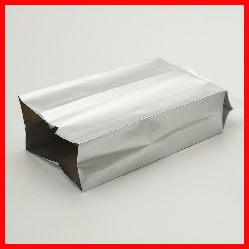 厂家现货纯铝风琴袋现货 铝箔真空袋 立体中封袋 茶叶包装袋