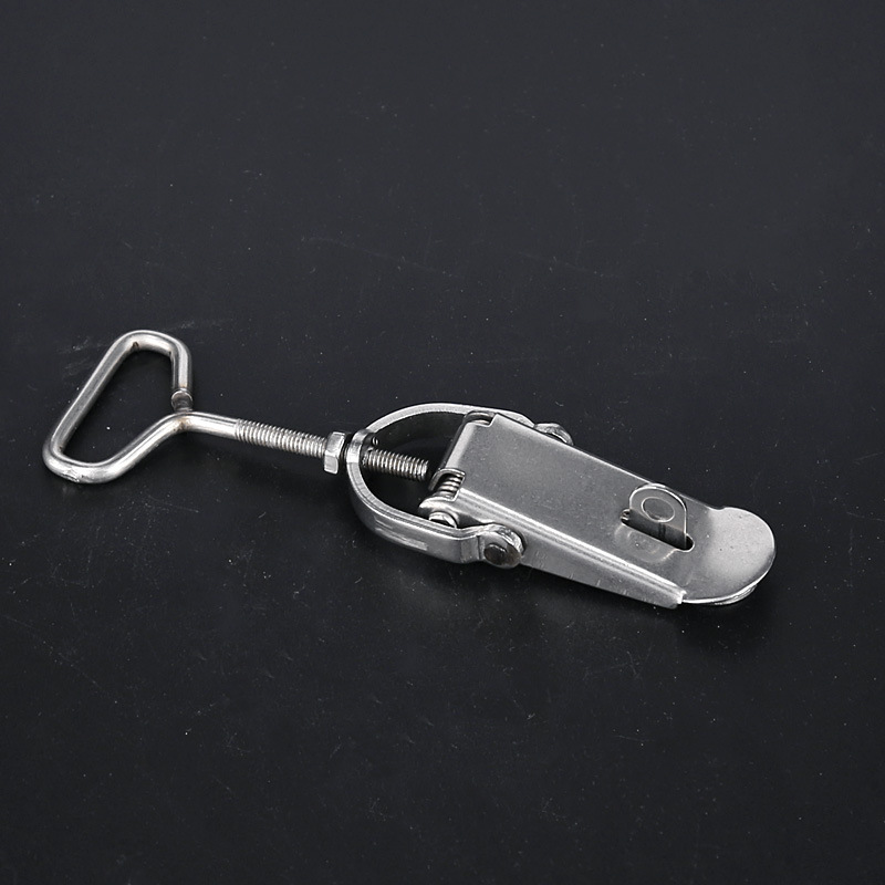 可调节搭扣_厂家直销 可调节长度搭扣 木箱箱扣 电箱 5寸 不锈钢