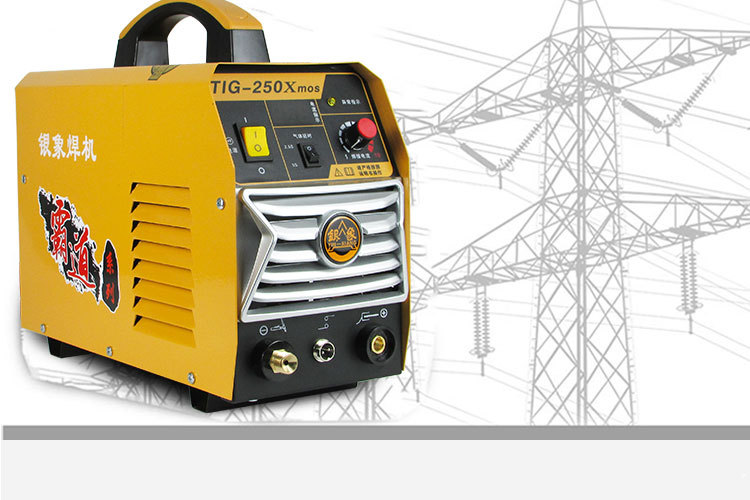 正品银象tig-250逆变直流氩弧焊机 单用220v家用小型不锈钢电焊机