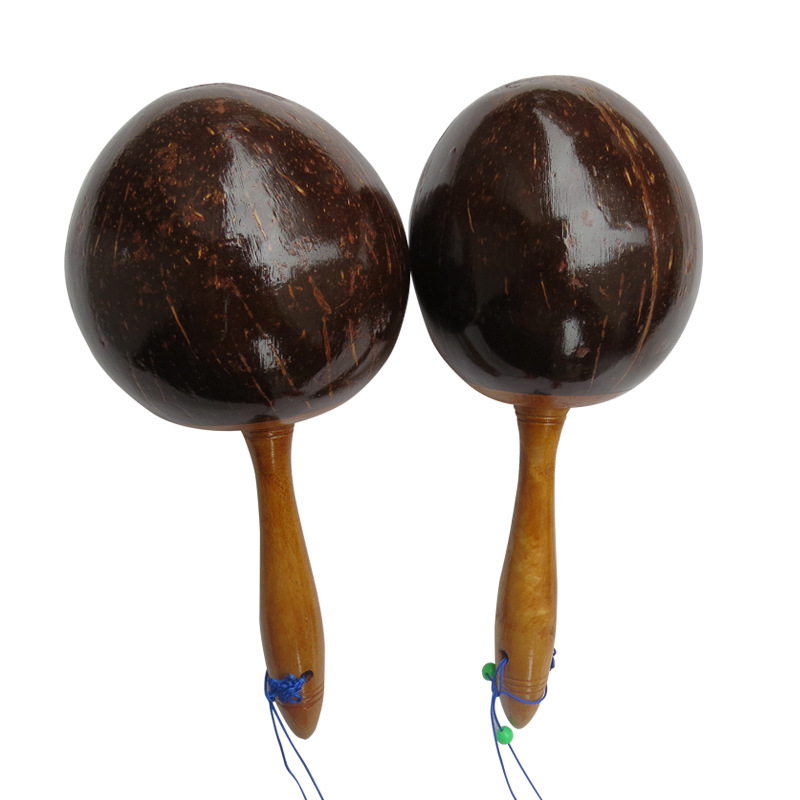 椰子沙球 椰壳沙锤 ktv舞厅道具 广场舞用大沙球 打击乐器