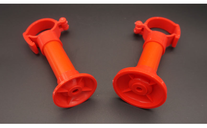 pvc塑料给水管万能吊卡 红蓝白色20/25/32多功能通用管卡抱箍