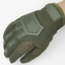 厂家生产户外运动战术手套训练登山骑行摩托车全指防护触屏手套