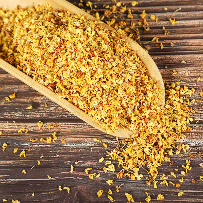 桂花干散装500g产地货源新货脱水干桂花手工挑选无熏硫 现货批发