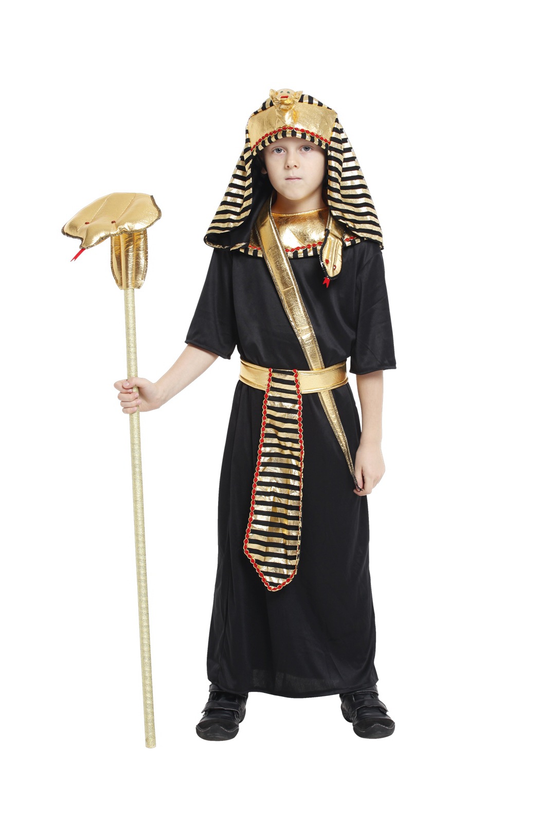 万圣节儿童表演服 幼儿埃及法老服b-0106 儿童摄影服装 cos法老
