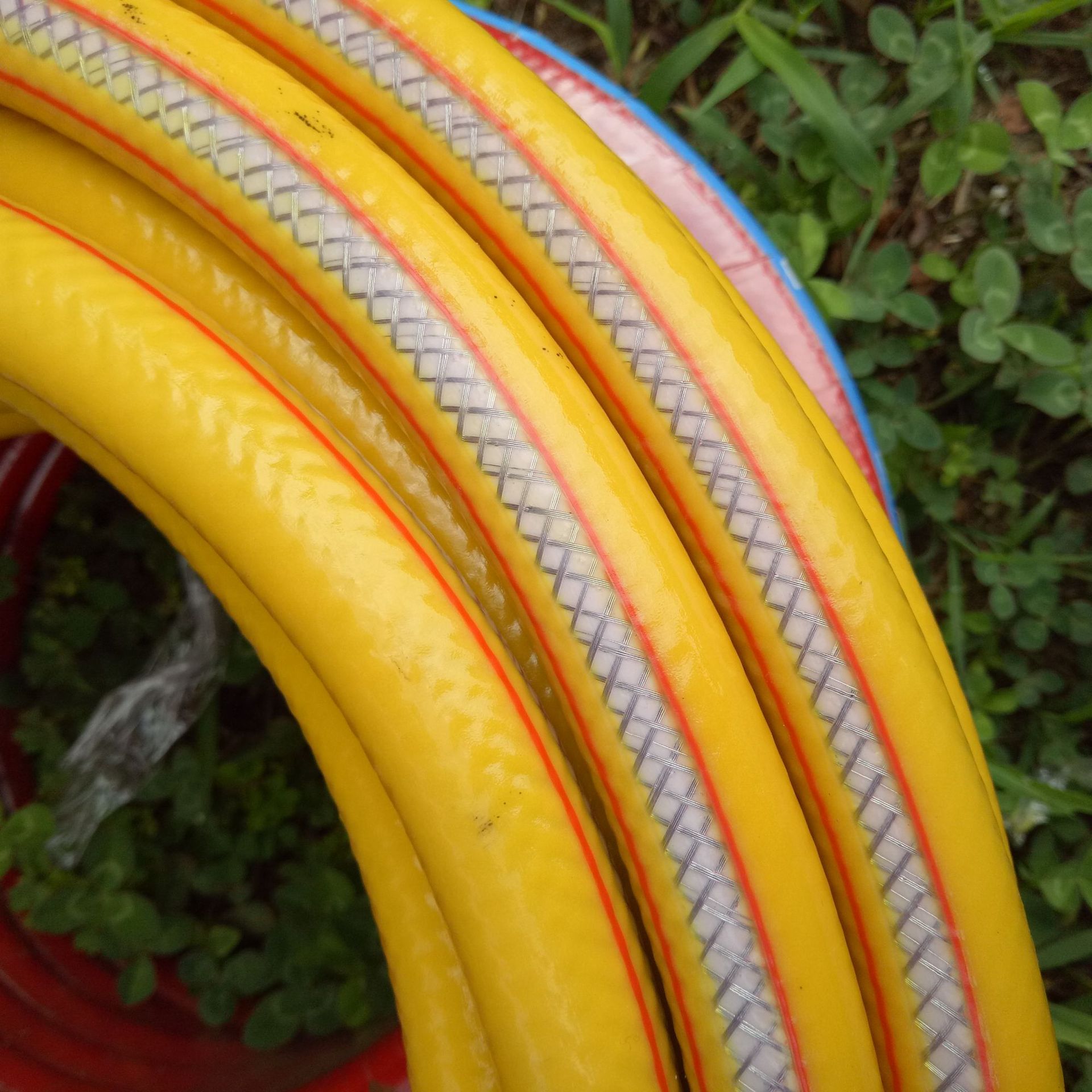 批发5层 钢丝防爆煤气管 pvc钢丝软管 天然气 猛火炉钢丝煤气管