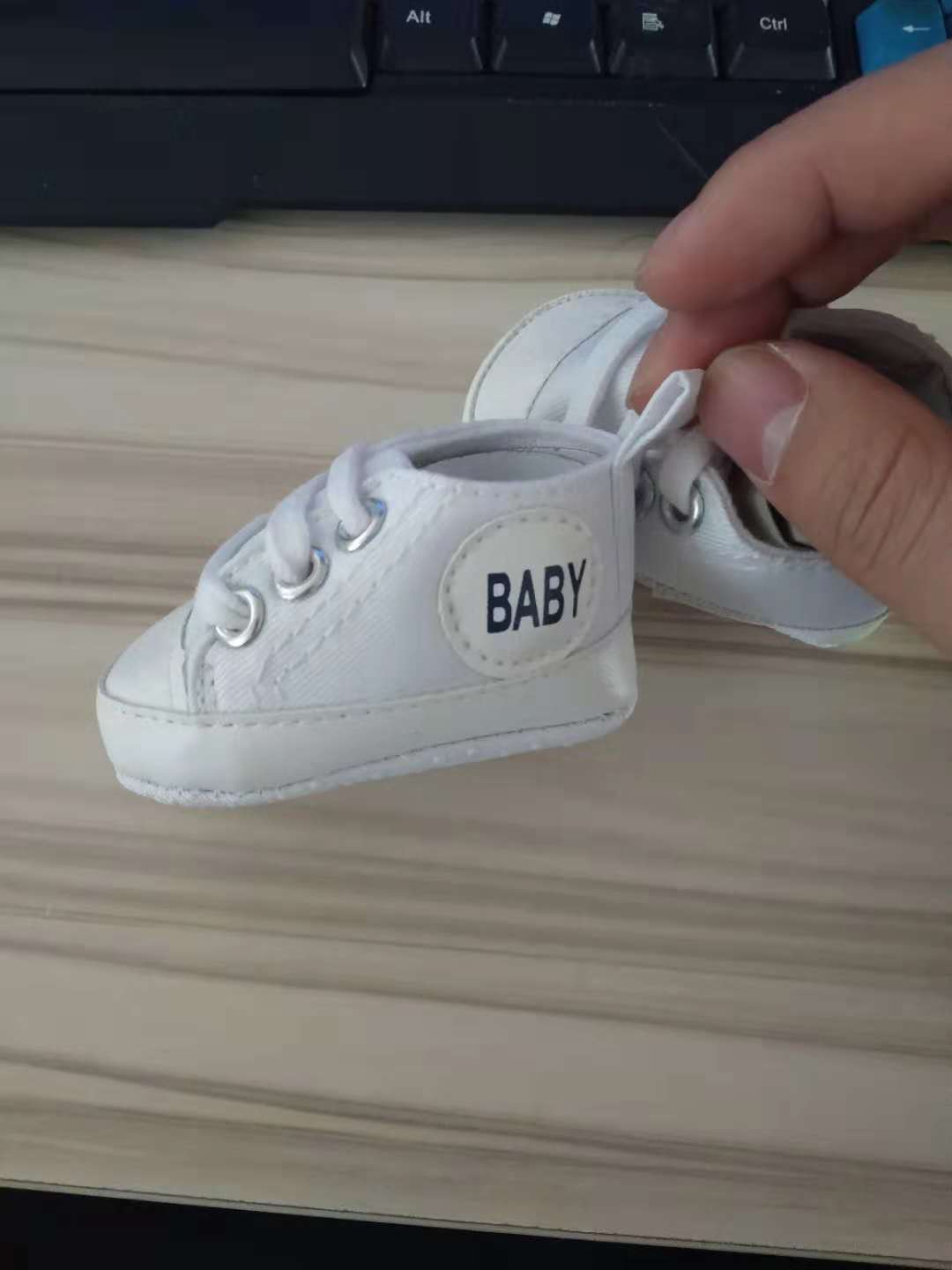 Baby Shoes Factory Baby Shoes Toddler Shoes Customized 8cm Inner Length Baby Shoes White Baby Shoes